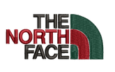 The North Face Red 1- Embroidery Design - FineryEmbroidery
